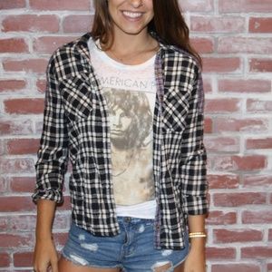 🤩SOLD🤩 Free People Flannel Shirt